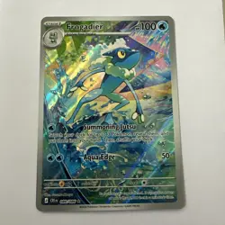 Pokemon TCG Frogadier 089/086 Illustration Rare Chaos Rising ME04 - Image 1