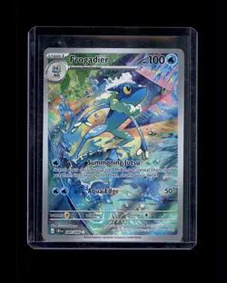 Frogadier Holo Illustration Rare ME04: Chaos Rising 089/086 NM - Image 1