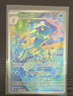 Frogadier Holo Illustration Rare ME04: Chaos Rising 089/086 NM - Image 3