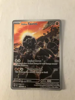 Paldean Tauros 218/193 Illustration Rare - Paldea Evolved - NM - Image 1