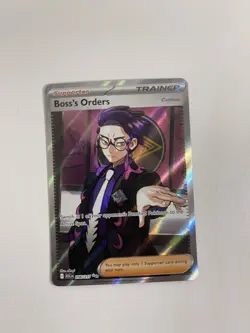 Boss's Orders Corbeau 256/217 Ascended Heroes Full Art Trainer Pokemon NM - Image 1