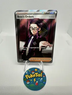Pokemon TCG Boss's Orders Corbeau 256/217 Ascended Heroes Full Art - Image 1