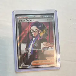 Pokemon Boss's Orders [Corbeau] 256/217 Ascended Heroes Ultra Rare Full Art - Image 1