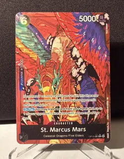 St Marcus Mars OP13-091 ENG Alt Art One Piece Card Game TCG - Image 1