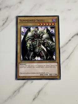 Yugioh Summoned Skull MIL1-EN028 Alt Art 1st Edition Common Card - Image 1