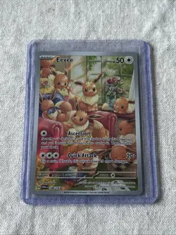 Pokemon TCG Eevee Twilight Masquerade Illustration Rare Card #188/167 - Image 3