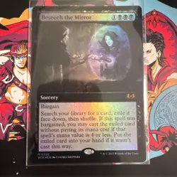 MTG Foil Extended Art Beseech The Mirror - Image 1