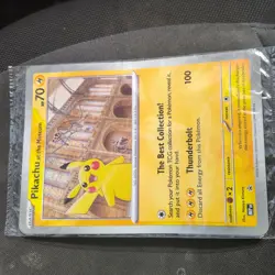 Pikachu At The Museum Jumbo Promo Card SEALED UK Exclusive London NHM SVP - Image 1