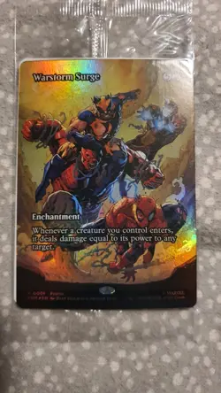 Avengers Armageddon #1 Mtg Card warstorm surge promo card, comic exclusive - Image 1
