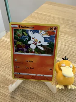 Scorbunny SWSH071 Sword & Shield Promo Card Holo NM - Image 1