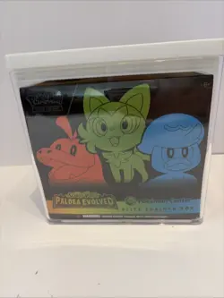 Pokemon Center Exclusive Paldea Evolved Elite Trainer Box (ETB) - SEALED w/Case - Image 1