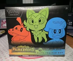 Pokemon Center Exclusive Paldea Evolved Elite Trainer Box (ETB) SEALED - Image 3