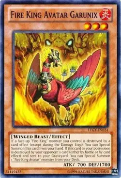 Fire King Avatar Garunix LTGY-EN034 Common Yu-Gi-Oh Card (U) New - Image 3