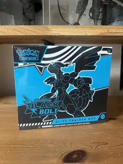 Pokemon TCG S&V Black Bolt Elite Trainer Box ETB New Sealed - Image 1