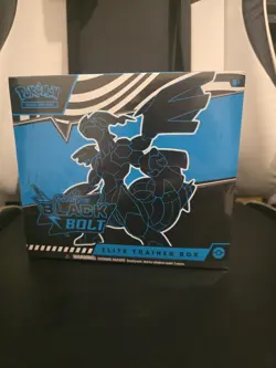 Pokemon TCG Black Bolt Elite Trainer Box ETB New Sealed - Image 1
