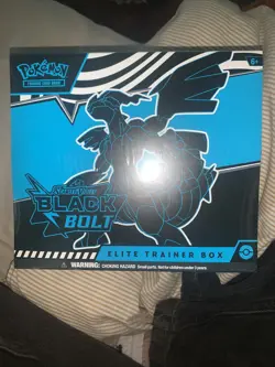 Pokemon TCG Black Bolt Elite Trainer Box ETB New Sealed - Image 1