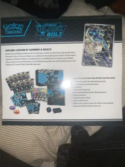 Pokemon TCG Black Bolt Elite Trainer Box ETB New Sealed - Image 2