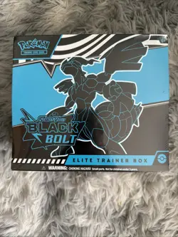 Pokemon TCG Black Bolt Elite Trainer Box ETB New Factory Sealed - Image 1