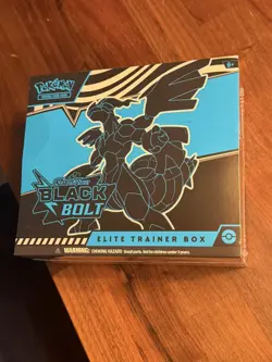 Pokemon TCG Black Bolt Elite Trainer Box ETB New Factory Sealed - Image 1