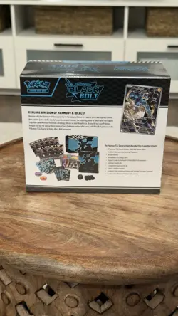 Pokemon TCG Black Bolt Elite Trainer Box ETB New Factory Sealed - Image 2