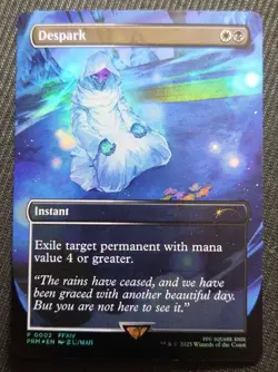 MTG Ultra Rare Individual Foil Ff Commander Promo Light Smashing Fin - Image 1