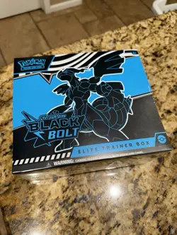 Pokemon TCG Black Bolt Elite Trainer Box ETB New SEALED - Image 1