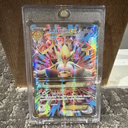 M Alakazam EX Full Art Ultra Rare Holo 118/124 Fates Collide Pokemon TCG 210 HP - Image 1