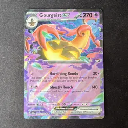 Pokemon TCG Gourgeist EX 041/086 Ultra Rare Holo English - Image 1