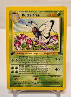 Butterfree 33/64 Uncommon 1st Edition Jungle Pokemon 1856 - Image 1