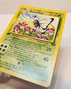 Butterfree 33/64 Uncommon 1st Edition Jungle Pokemon 1856 - Image 2