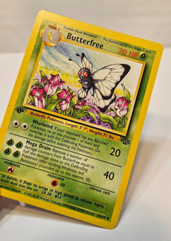 Butterfree 33/64 Uncommon 1st Edition Jungle Pokemon 1856 - Image 4