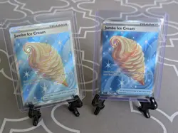 Pokemon TCG Jumbo Ice Cream 109/086 Chaos Rising Full Art NM - Image 1
