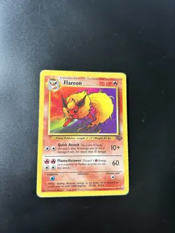 Pokemon Flareon 19/64 Jungle Unlimited, non-holo rare - HP - Image 1