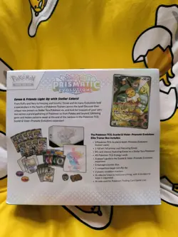 Pokemon TCG Prismatic Evolutions ETB Elite Trainer Box, New Sealed - Image 2