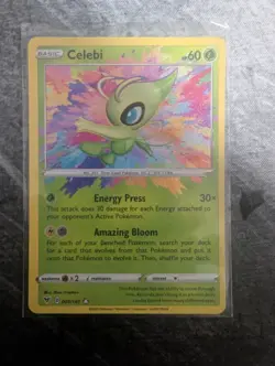 5 Pokemon Vivid Voltage Cards - Celebi 009/185, Raikou 050/185, Leon 182/185 FA - Image 3