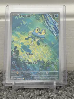 Pokemon TCG Froakie 088/086 Chaos Rising Illustration Rare NM - Image 1