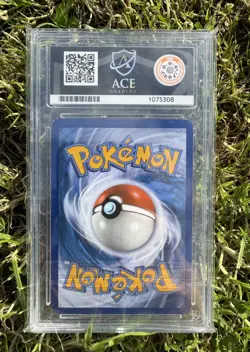 *POP 12* Ace Pokemon TCG Rayquaza EX XY69 XY Black Star Promo Slab Holo Card - Image 2