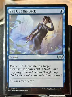 Slip Out the Back - Reg - MTG - Streets of New Capenna - 062/281 - UNCOMMON ~ NM - Image 2