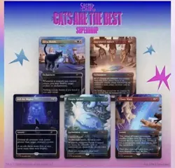 Cats Of Chaos Foil Edition "Cats are the Best" MTG **Secret Lair PRESALE** - Image 1