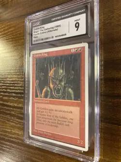 MTG✨GOBLIN KING (ALTERNATE VERSION)✨4th Edition CGC 9 MINT RARE J. Myrfors Art - Image 4