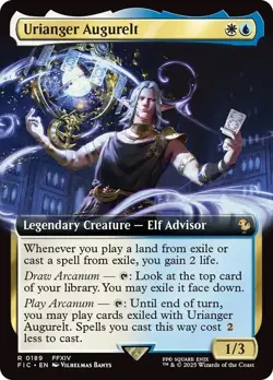 Urianger Augurelt Extended Art Final Fantasy MTG NM - Image 1