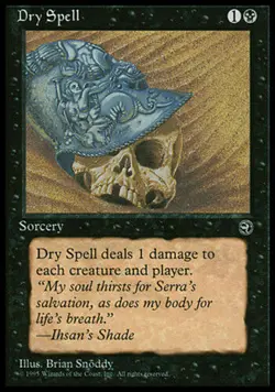 X2 Dry Spell Homelands Near Mint -All Versions- MTG Magic DNA GAMES - Image 1