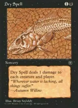 X2 Dry Spell Homelands Near Mint -All Versions- MTG Magic DNA GAMES - Image 2