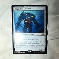Wizards of the Coast MTG Blightsteel Colossus DM2022 235/332 regular - Image 1