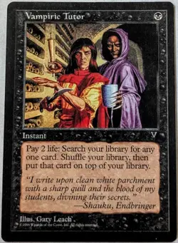 MTG ~ Visions ~ Vamperic Tutor ~ Near Mint/Unplayed - Image 1