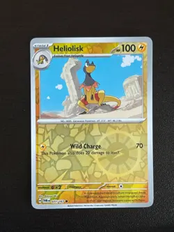 Heliolisk 071/167 Common Twilight Masquerade Pokemon Reverse Holo Lightly Played - Image 1
