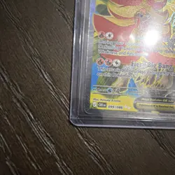 Pokemon Mega Pyroar ex 99/86 Full Art Double Ultra Rare Chaos Rising ME04 NM - Image 5