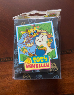 Pokemon World Championships 2024 Honolulu Hawaii Snorlax Machamp Single Deck Box - Image 1