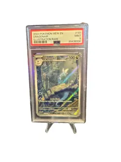 2023 Pokemon Mew En-151 #181 Dragonair Illustration Rare PSA 9 - Image 1