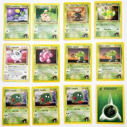 Erika’s Gym Heroes/Challenge 2000 WOTC Lot, Vintage Pokemon TCG Cards , HP-DMG - Image 1